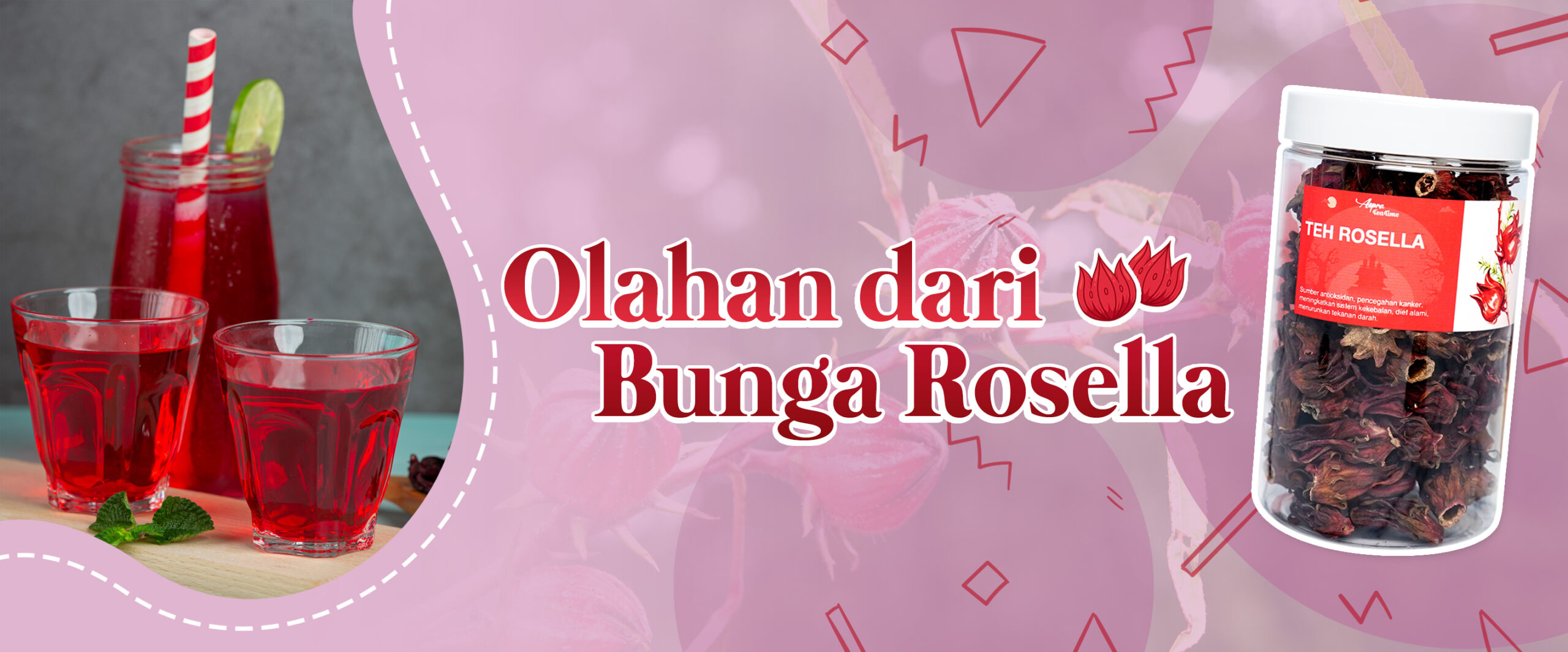 Olahan dari Bunga Rosella