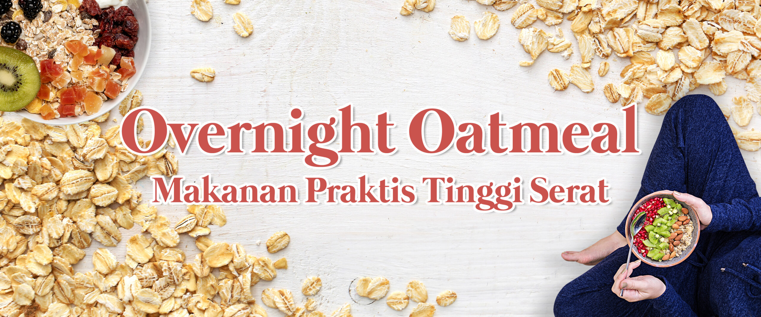 Overnight Oatmeal Makanan Praktis Tinggi Serat