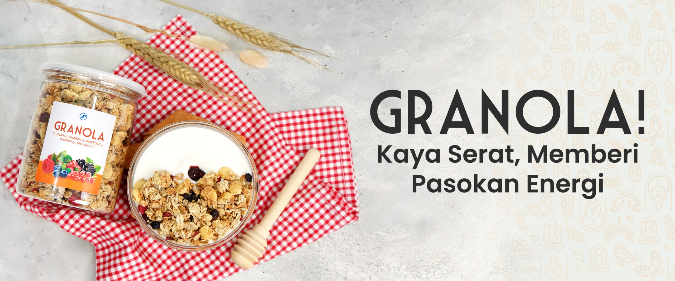 “Granola! Kaya Serat dan Memberi Pasokan Energi”