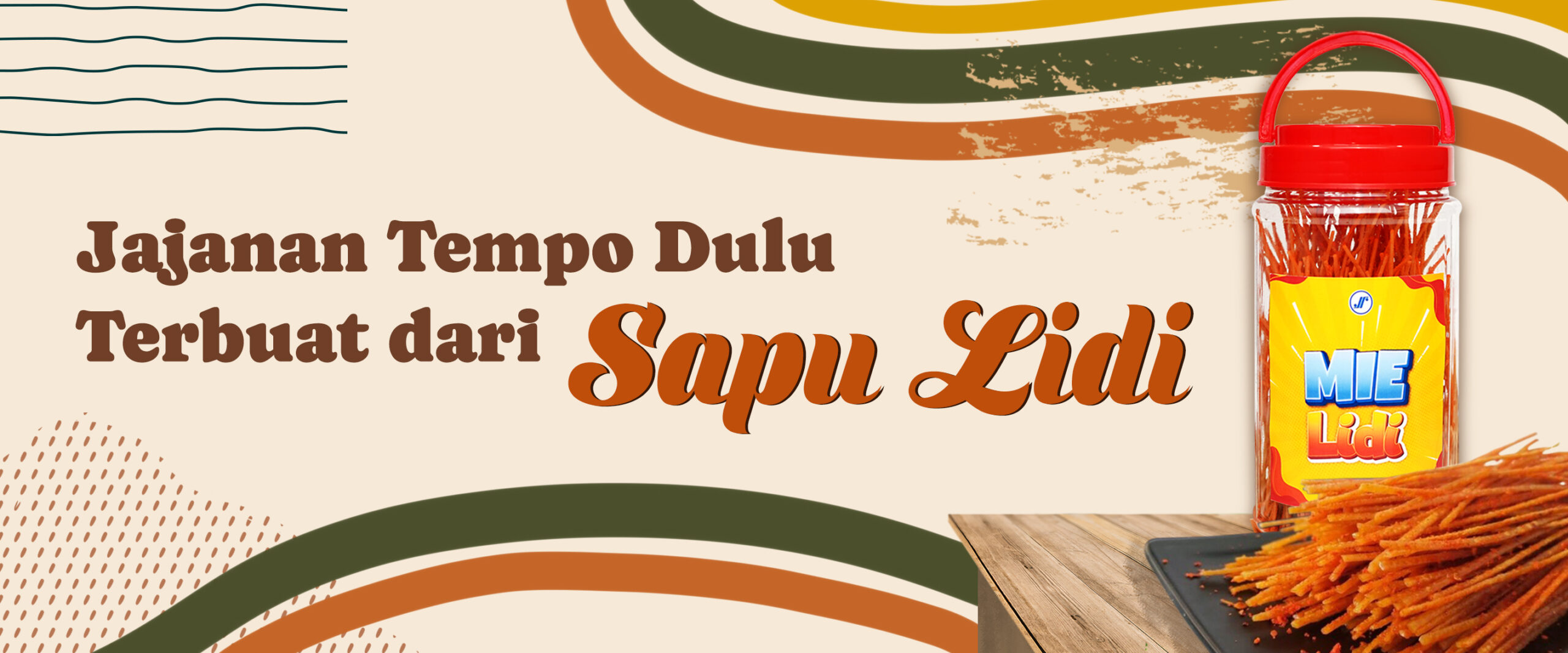 "Jajanan Tempo Dulu Terbuat dari Sapu Lidi"