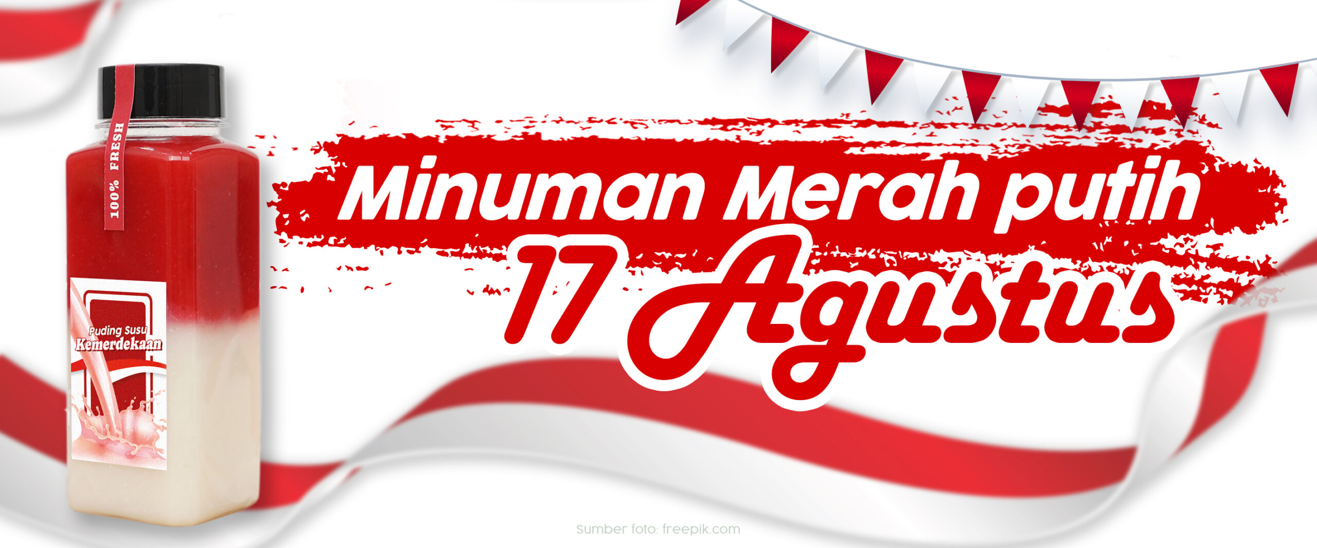 “Minuman Merah Putih, Meriahkan 17 Agustus”
