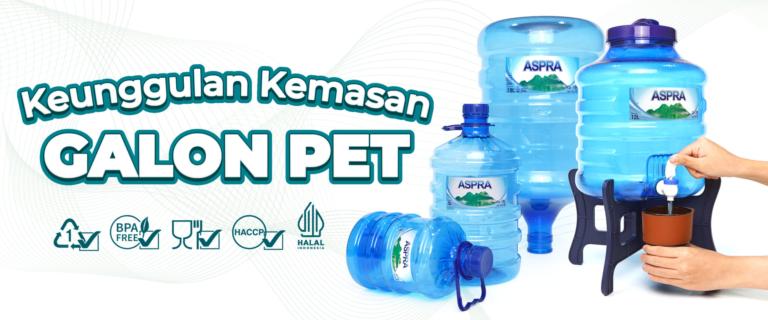 "Keunggulan Kemasan Galon PET"