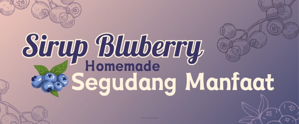 Sirup Bluberry Homemade Segudang Manfaat